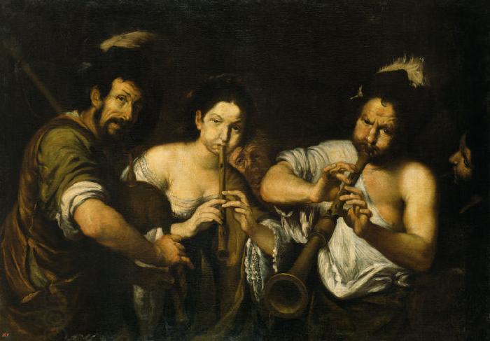 Bernardo Strozzi Concert oil painting picture